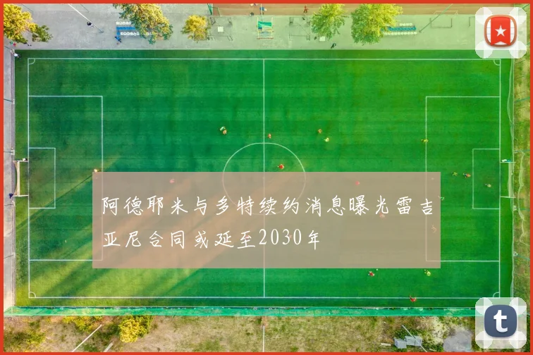 阿德耶米与多特续约消息曝光雷吉亚尼合同或延至2030年