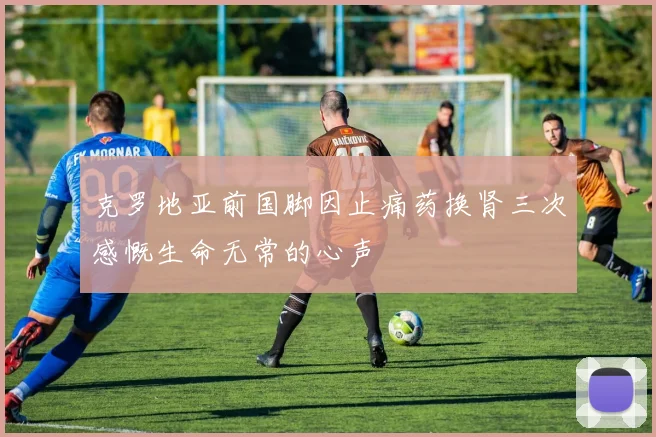 克罗地亚前国脚因止痛药换肾三次感慨生命无常的心声